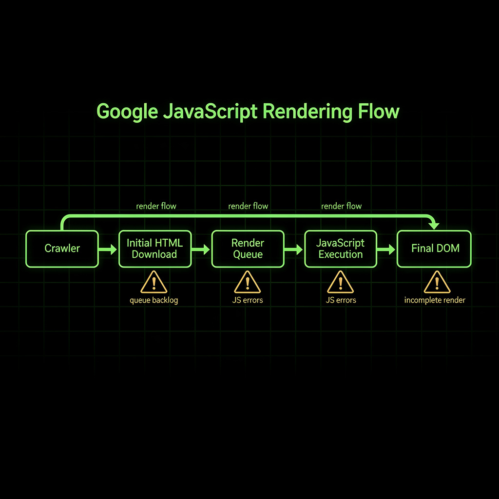 Google's JavaScript rendering process