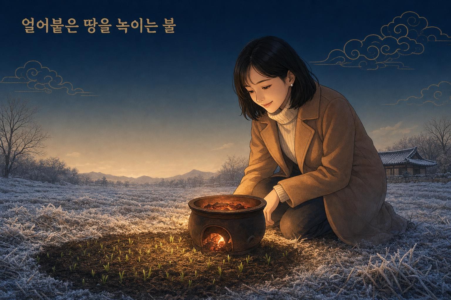기축일주 — 얼어붙은 땅을 녹이는 병화