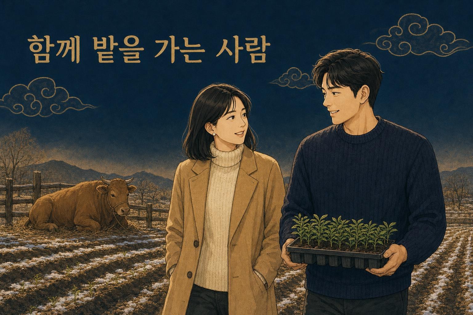 기축일주 여자 궁합 — 함께 밭을 가는 사람