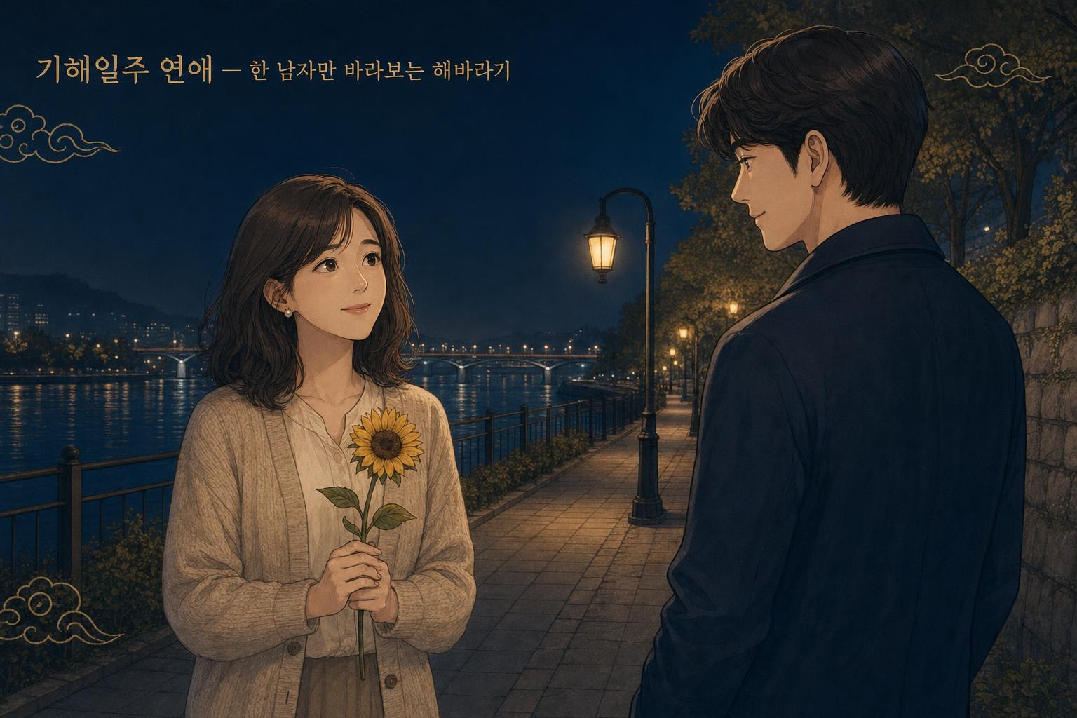 기해일주 여자 연애 — 한 남자만 바라보는 해바라기