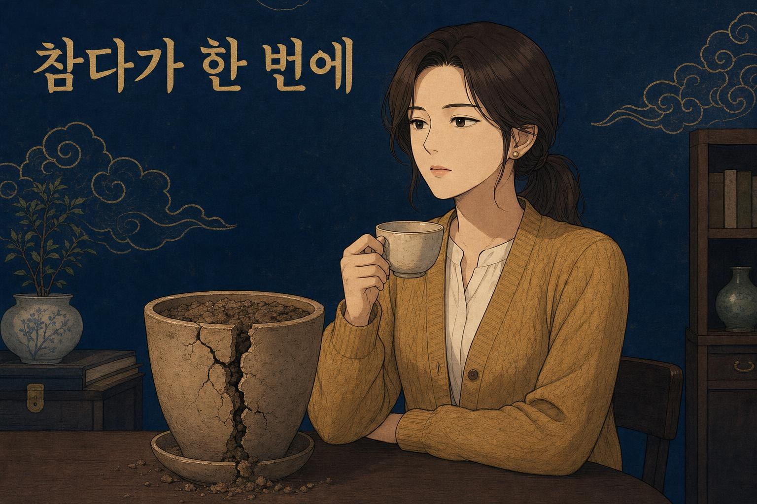 기미일주 여자 — 참다가 한 번에 터지는 감정