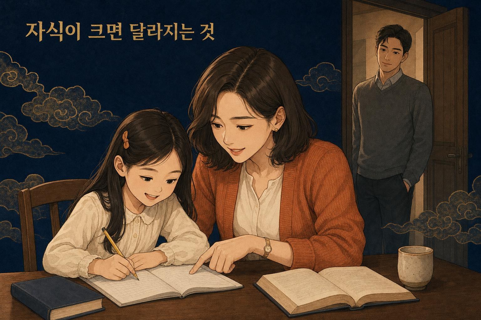 기사일주 여자 자식운 — 자식이 크면 달라지는 것