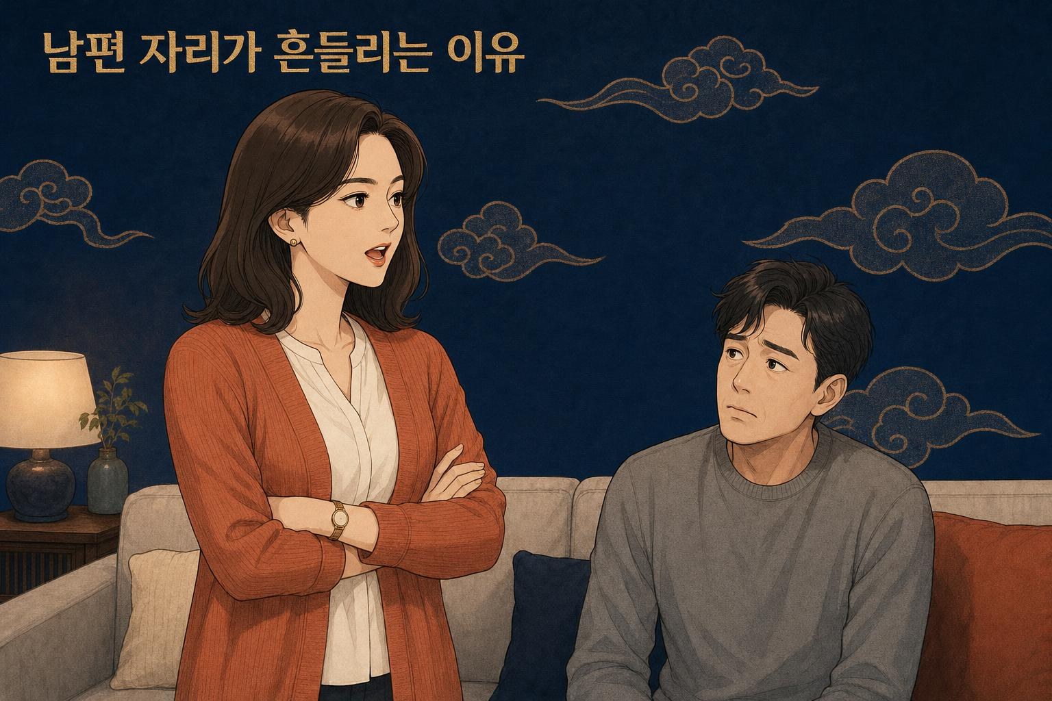 기사일주 여자 남편 — 남편 자리가 흔들리는 이유