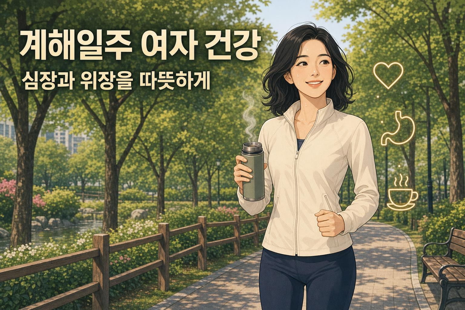 계해일주 여자 건강 — 따뜻하게 데우기