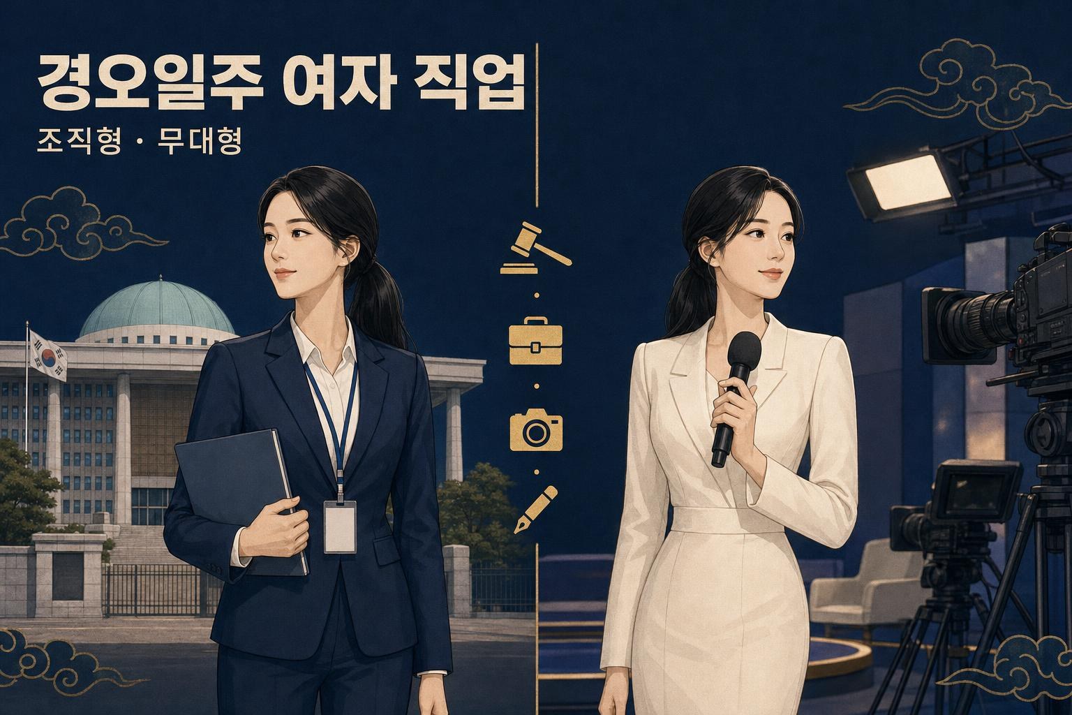 경오일주 여자 직업 — 조직과 무대