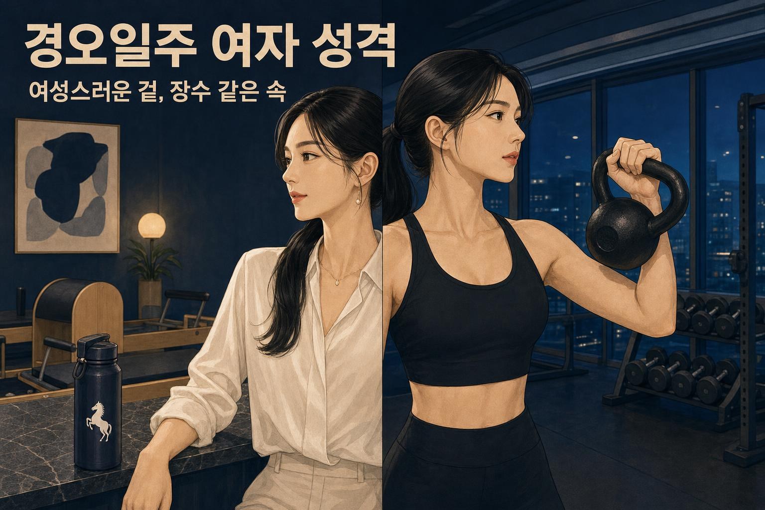 경오일주 여자 성격 — 여성스러운 겉, 장수의 속