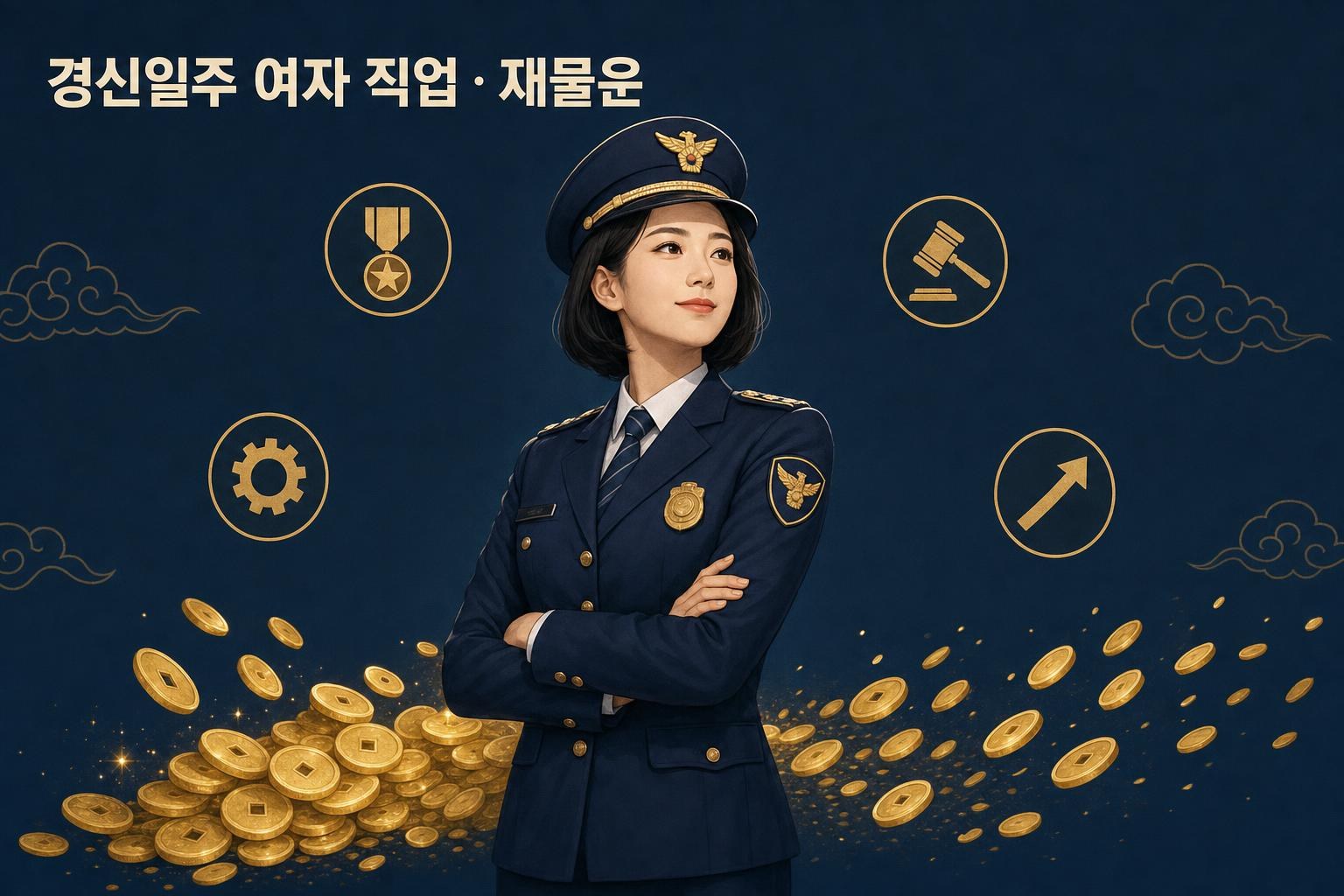 경신일주 여자 직업과 재물운