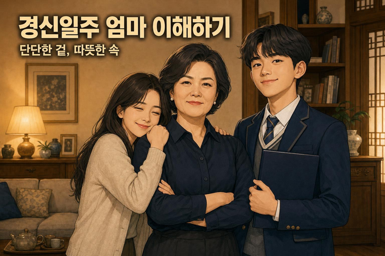경신일주 엄마 이해하기 — 단단한 겉, 따뜻한 속