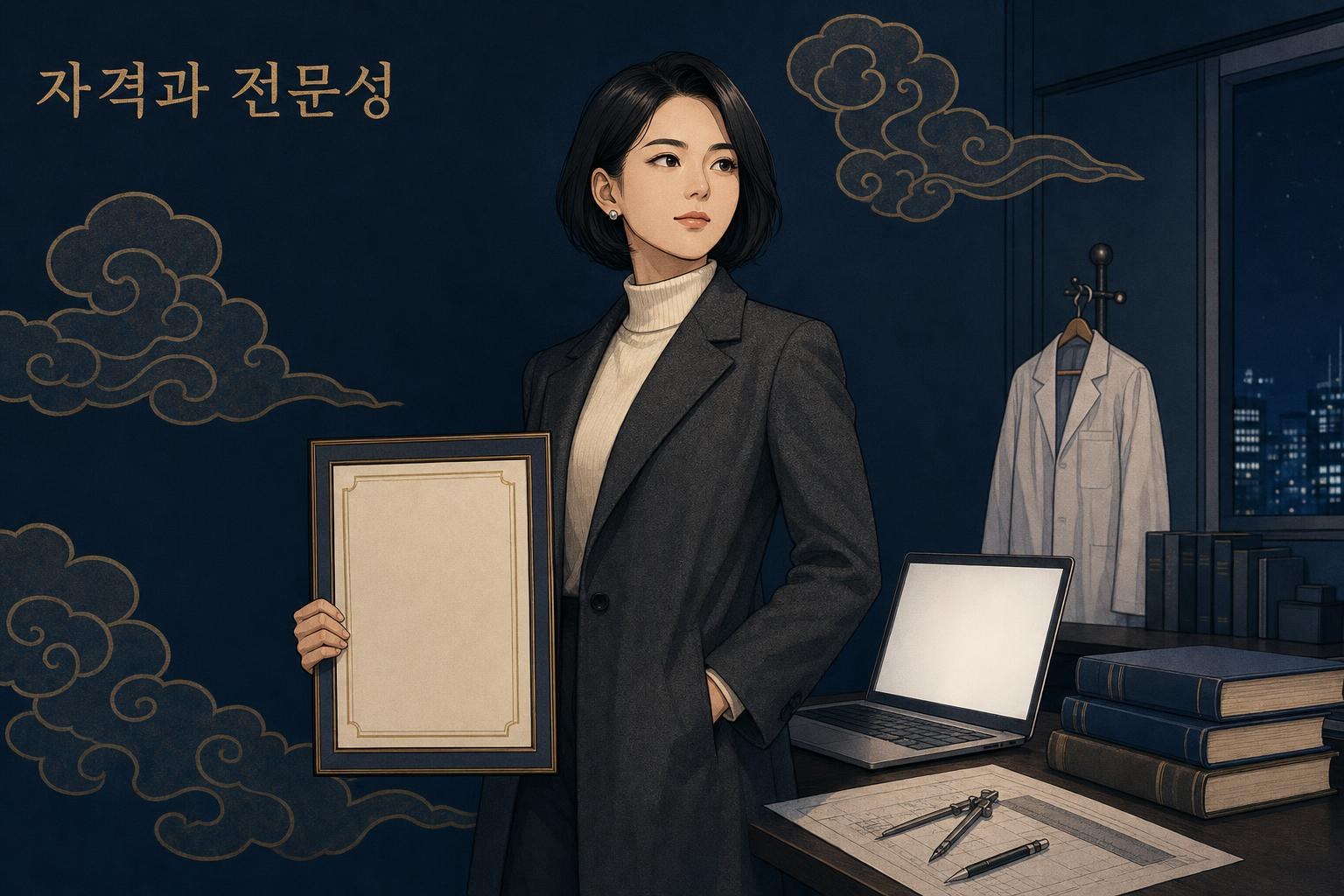 경술일주 여자 직업 — 자격과 전문성