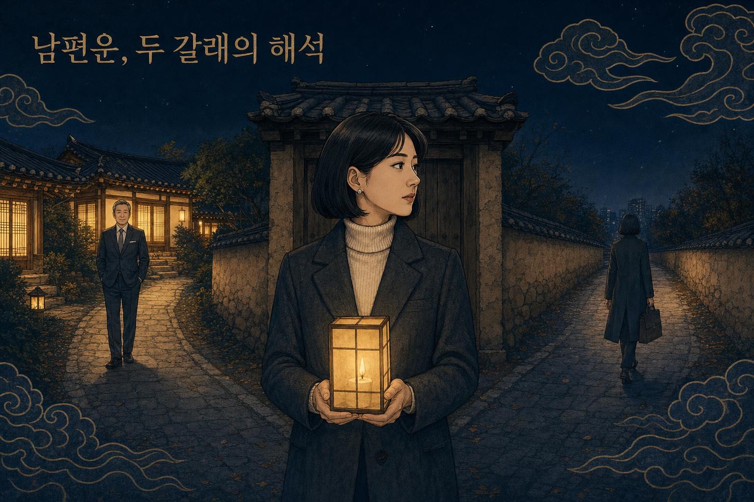 경술일주 여자 남편운 — 두 갈래의 해석