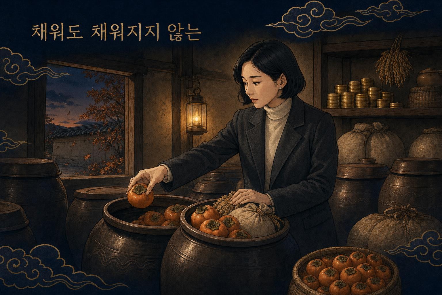 경술일주 여자 재물운 — 가을 창고