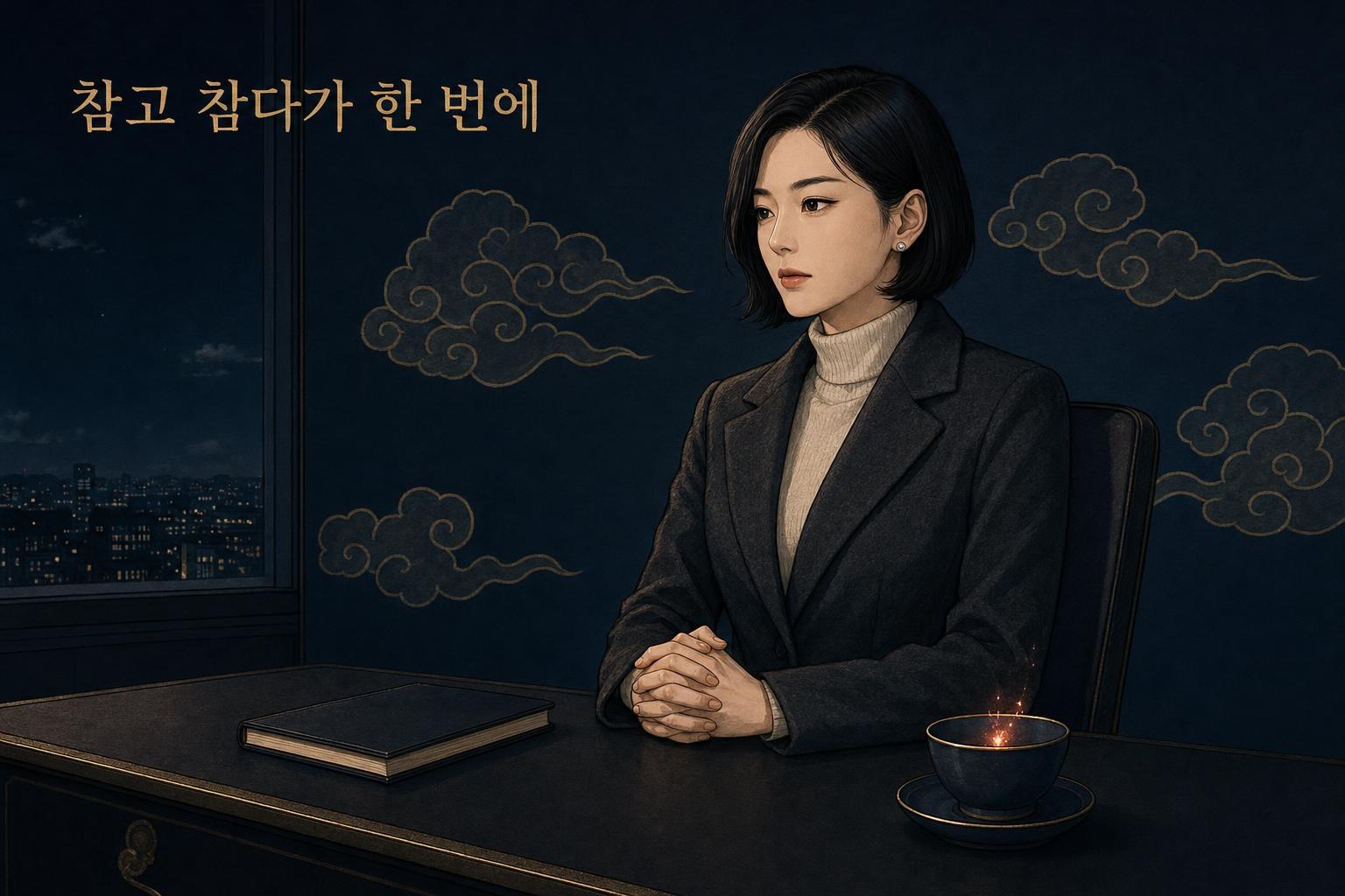 경술일주 여자 성격 — 참고 참다가 한 번에