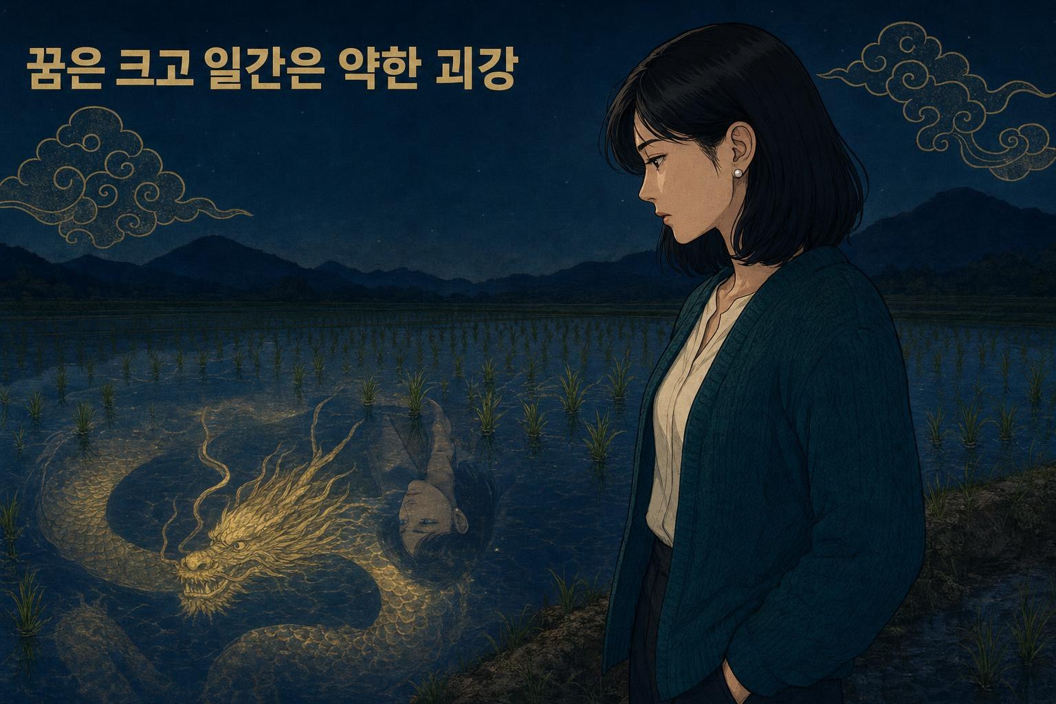 임진일주 여자 — 꿈은 크고 일간은 약한 괴강