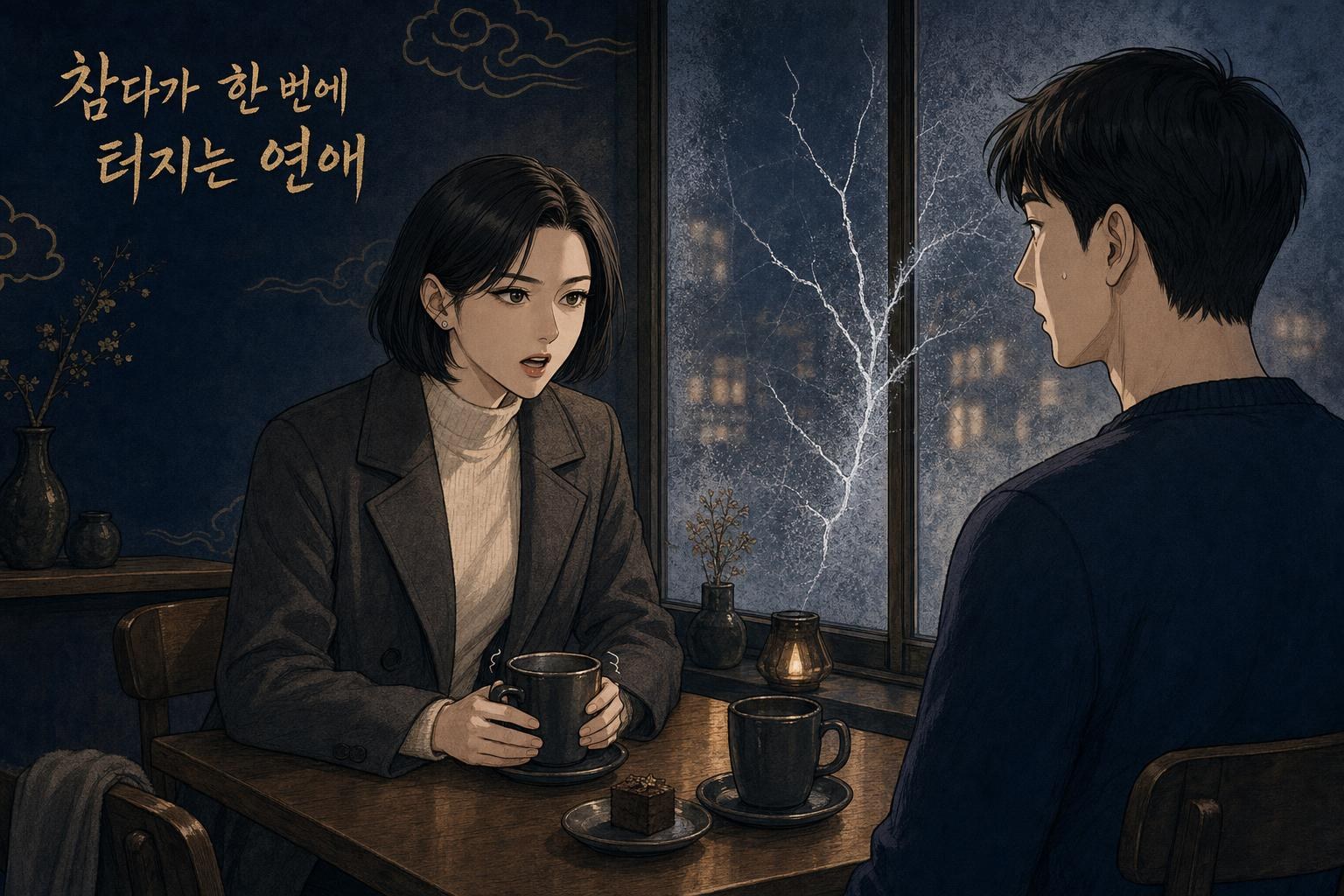계축일주 여자 연애 — 참다가 한 번에 터지는 연애
