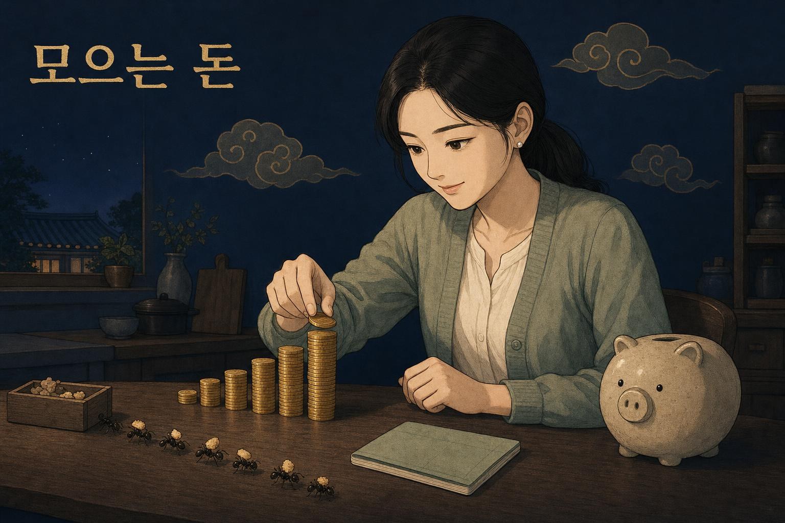 계미일주 여자 재물운 — 차곡차곡 모으는 돈