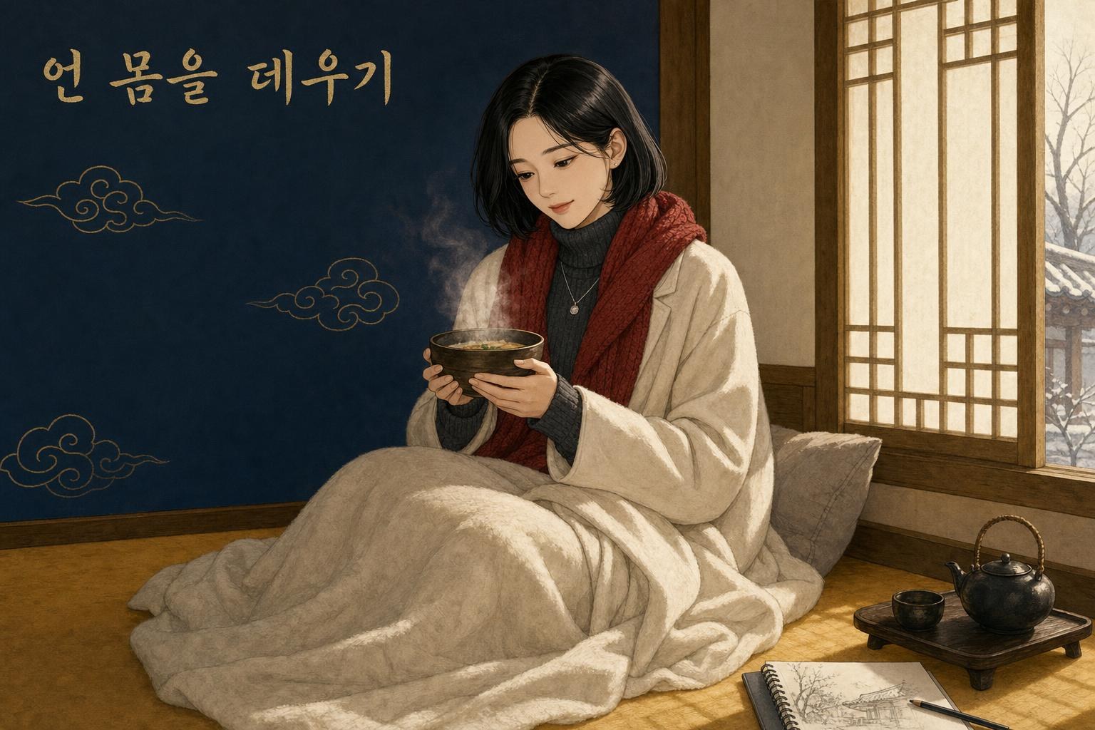 신축일주 여자 건강 — 언 몸을 데우기