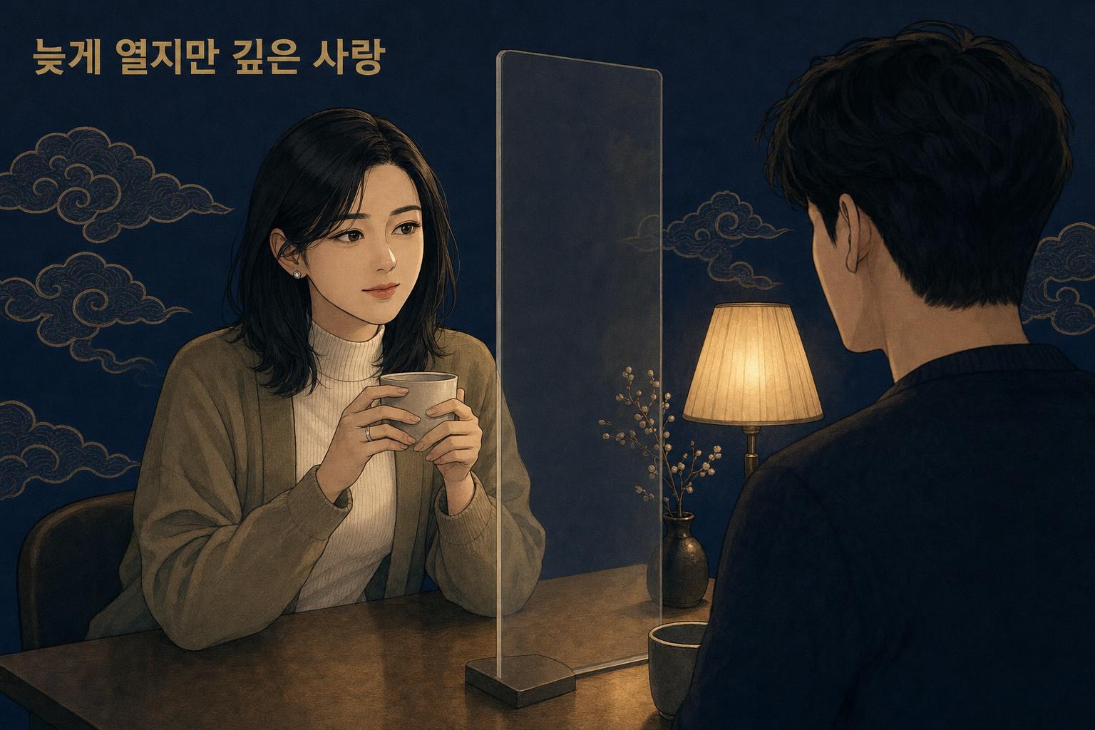 신미일주 여자 연애 — 늦게 열지만 깊은 사랑