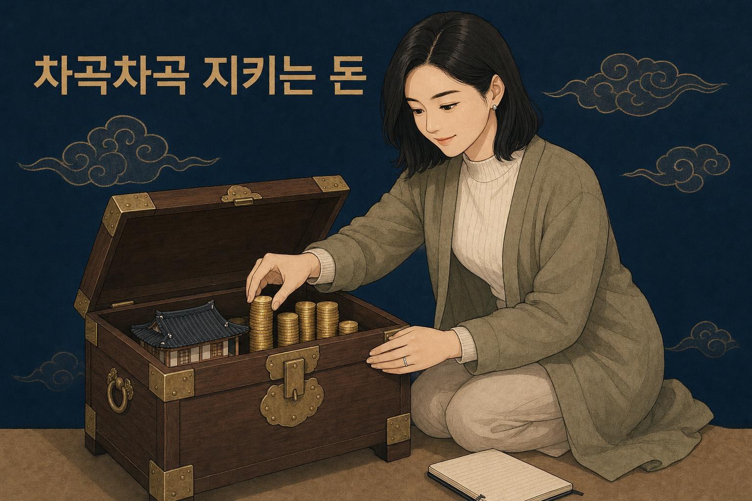 신미일주 여자 재물운 — 차곡차곡 지키는 돈