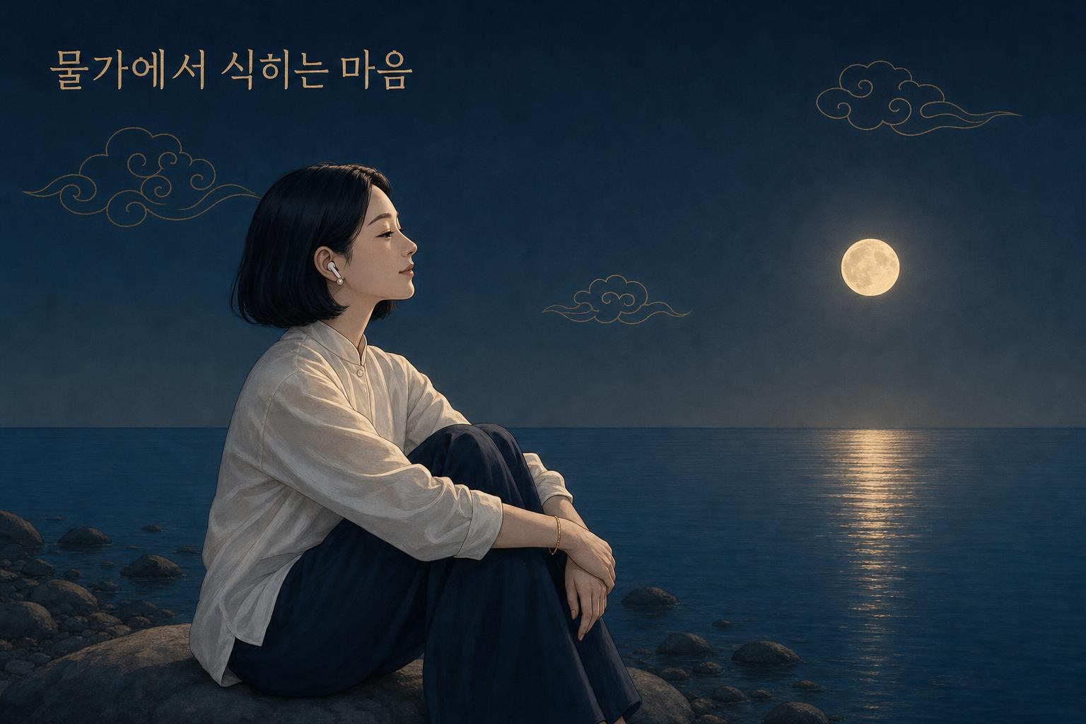 신사일주 여자 멘탈 관리 — 물가에서 식히는 마음
