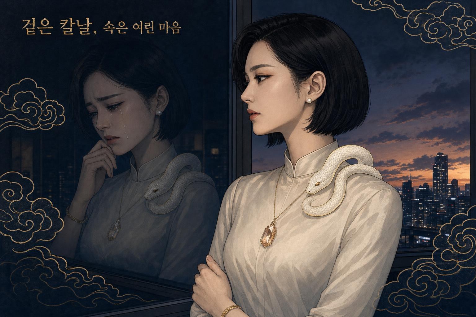 신사일주 여자 성격 — 겉은 칼날, 속은 여린 마음