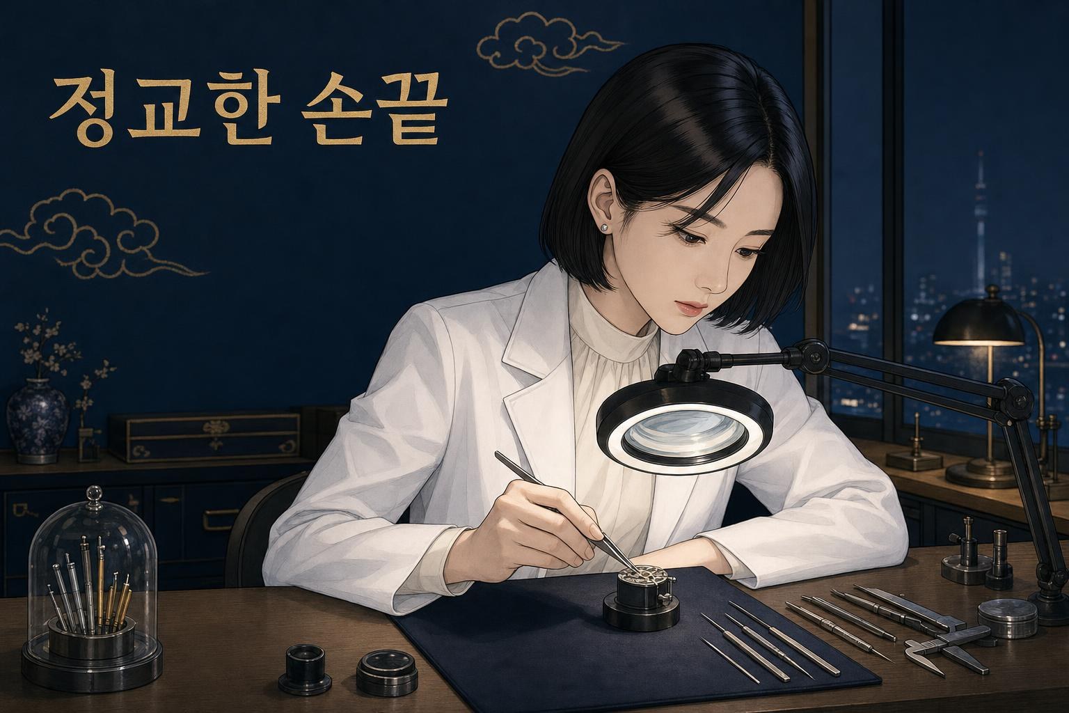 신유일주 여자 직업 — 정교한 손끝의 전문가