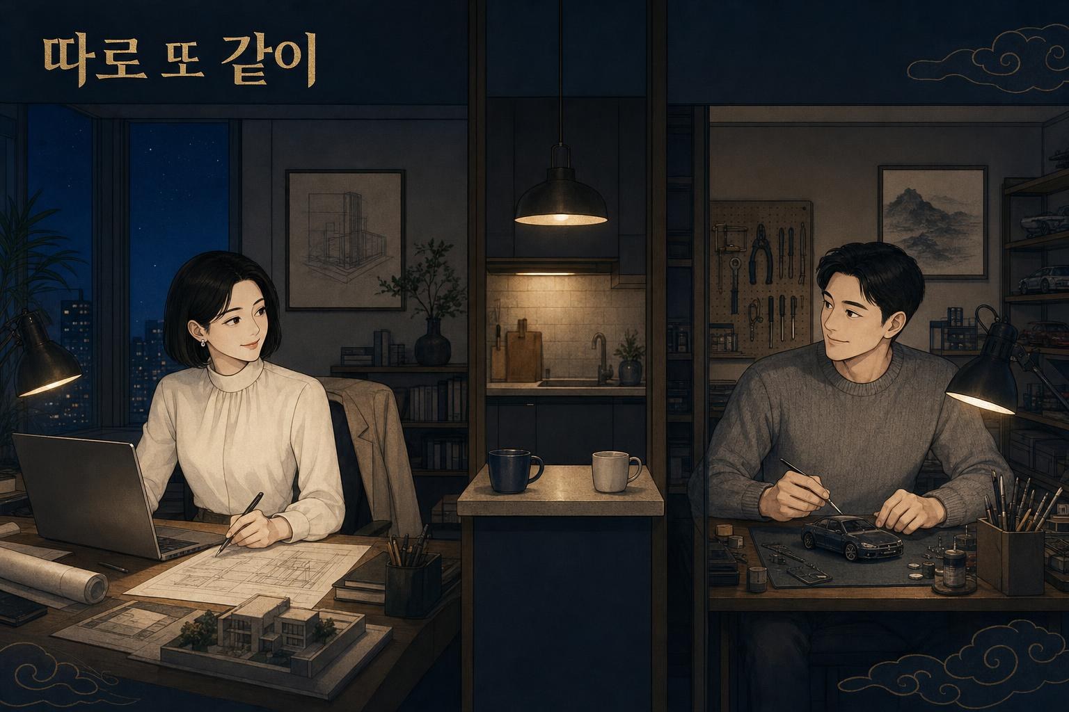 신유일주 여자 결혼 — 각자의 무대를 가진 부부
