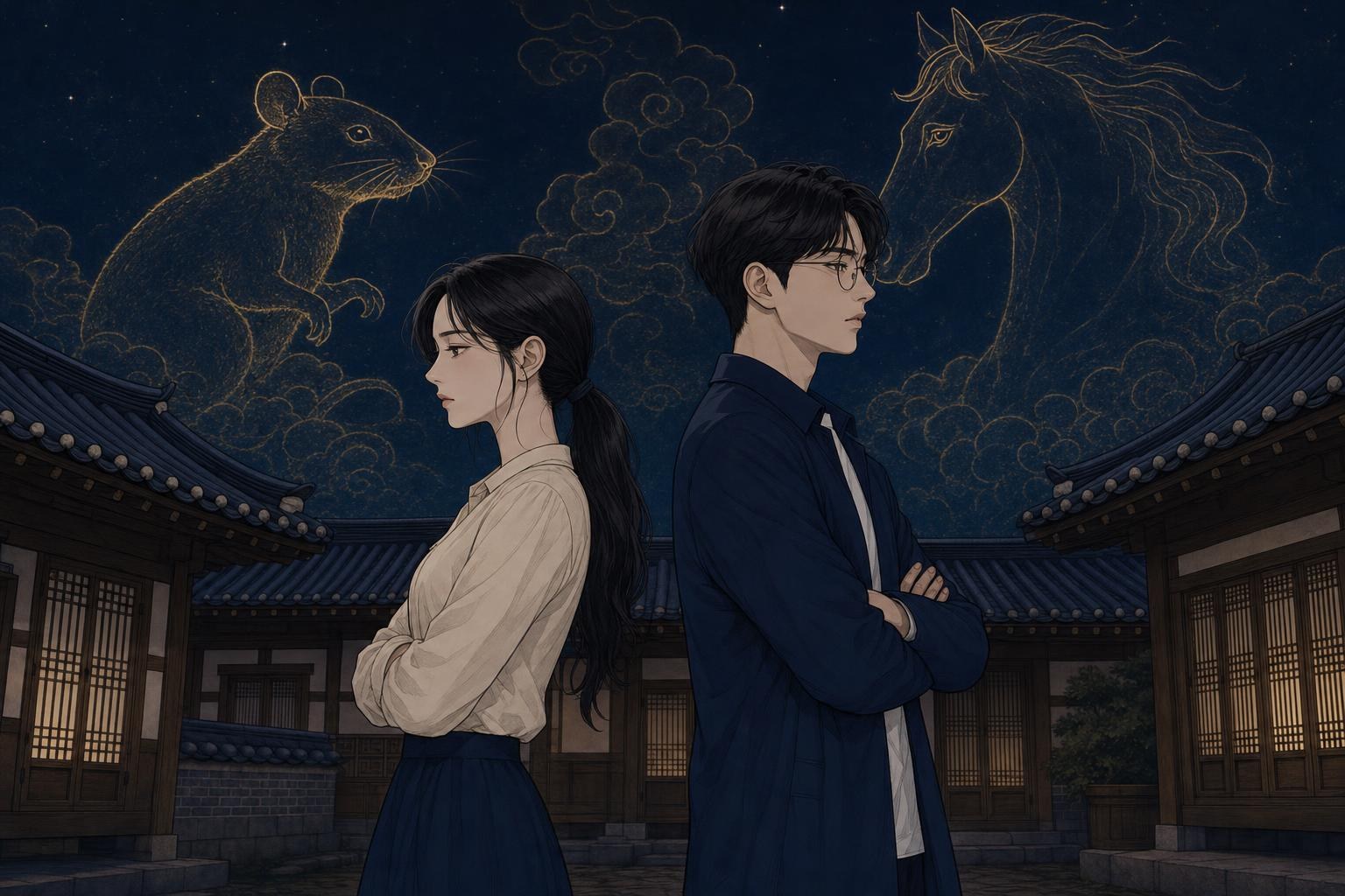 띠별 상극 — 부딪히는 두 기운